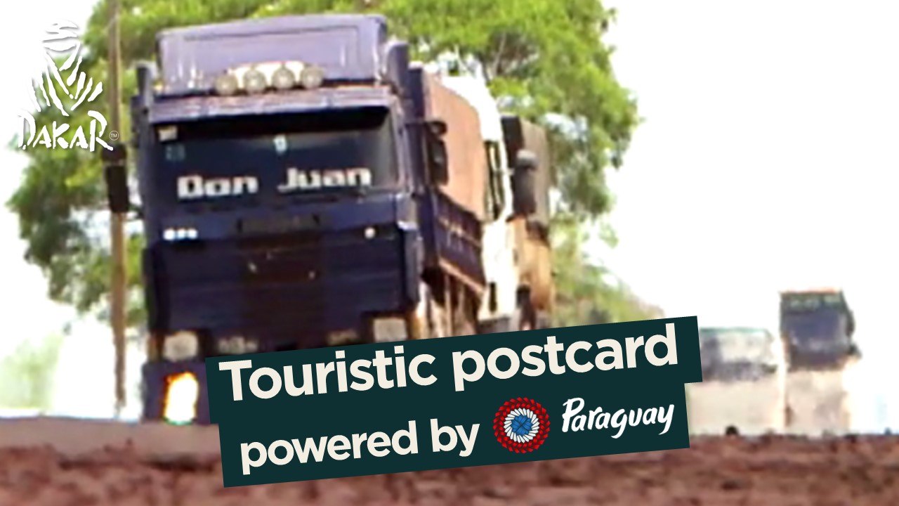 Pre course - Tarjeta postal / Touristic postcard / Carte postale; powered by Paraguay