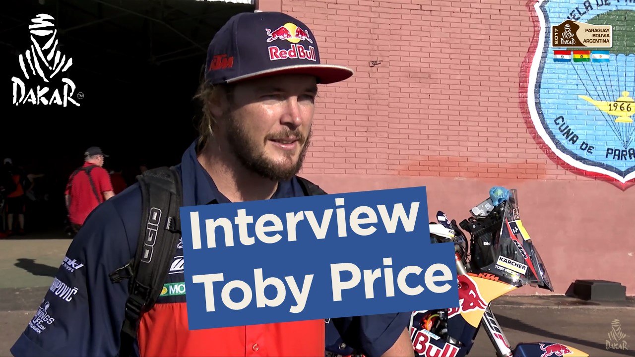 Interview with Toby Price - Dakar 2017