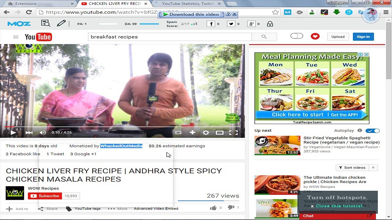 Youtube advance level course chapter 17