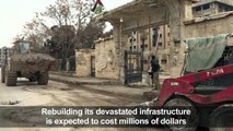 Aleppo - the massive task of rebuilding a shattered city-usAwSJEqYhE
