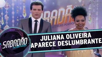 Juliana Oliveira aparece deslumbrante