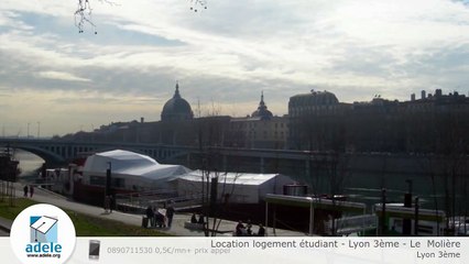 Location logement étudiant - Lyon 3ème - Le  Molière
