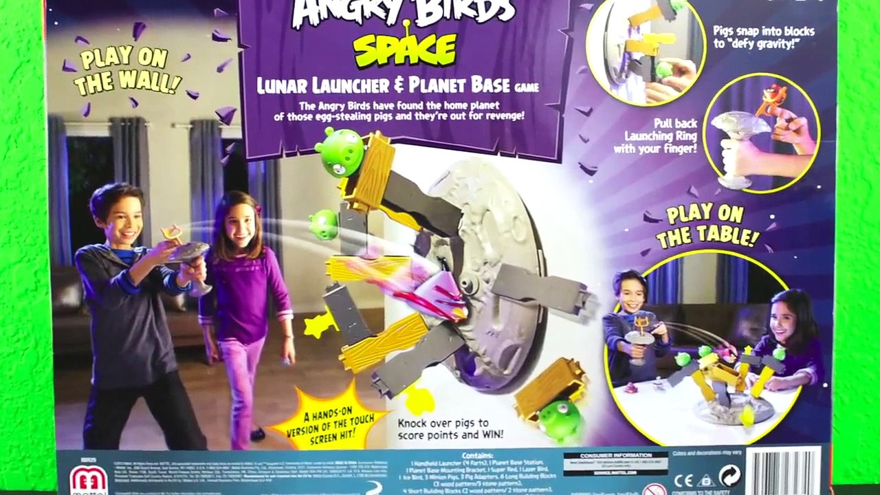 Angry Birds Space Launcher And Planet Base Game - Cöol!!!