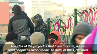 Paris migrant centre already over capacity, after five weeks