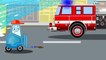 The Brave Fire Truck and Super Cars - Car Planet - Cars & Trucks for Kids