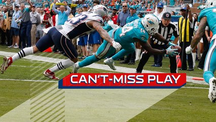 Can't Miss Play: Landry bounces off Pats into end zone
