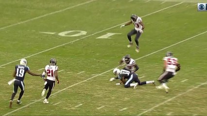 Matt Cassel finds Rishard Matthews for 25-yard gain