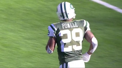 Bilal Powell jukes defenders for 12-yard run