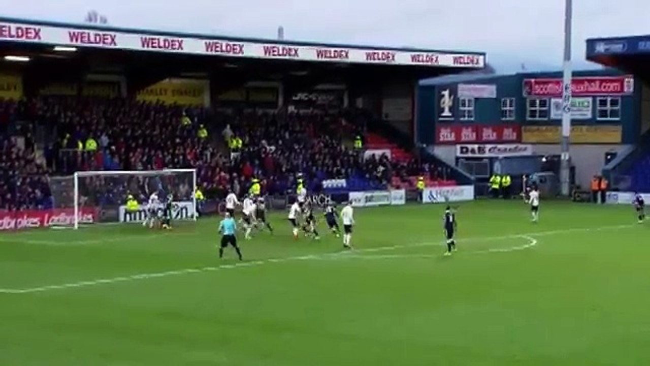 Ross County 1:0 Inverness (Scottish Premier League. 31 December 2016)