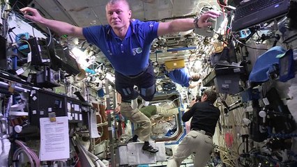 L'équipage de la Station spatiale internationale fait un Mannequin Challenge
