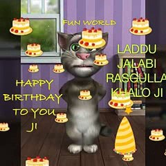 Tom Cat Singing HAPPY BIRTHDAY Hindi Urdu funny