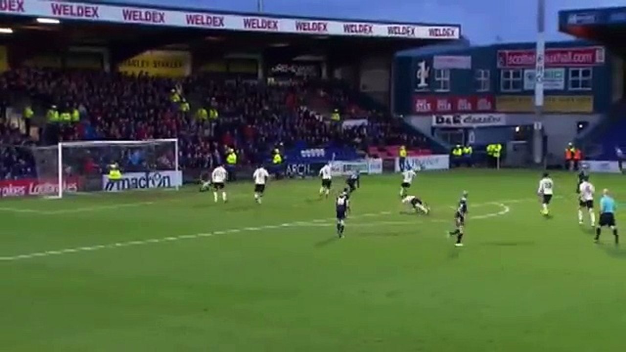 Ross County 2:1 Inverness (Scottish Premier League. 31 December 2016)