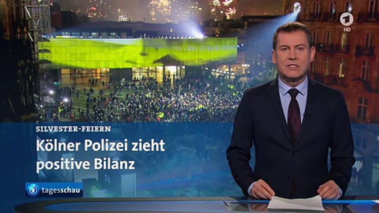 Tagesschau | 01. 01. 2017 20:00 Uhr (mit Jens Riewa) [GANZE FOLGE] | Das Erste