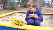 Excavator Toys. Test Drive - Excavator. Construction Vehicles for kids. Cars Toys Review Episode 13
