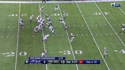 EJ Manuel strip sacked, Jets recover