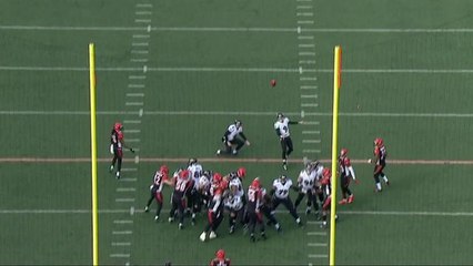 Justin Tucker connects on 30-yard field goal
