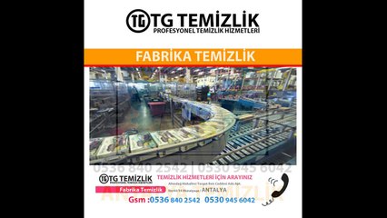 Temizlik firmaları antalya