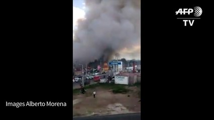 Download Video: Dozens dead in Mexico fireworks market explosion-gHEU5HC9sB4