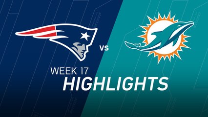 Patriots vs. Dolphins highlights