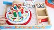 Wooden Birthday Party Playset Melissa & Doug Toys Happy Birthday Cake Play Food Cooking Set