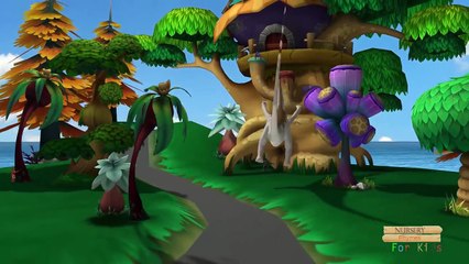 3D Dinosaurs VS Hulk Thor Fighting Video | Superheroes Minions Finger Family Rhymes For Kids