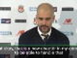 Guardiola admits City struggles is new challenge