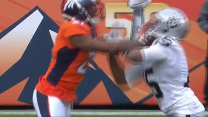 Aqib Talib and Michael Crabtree getting physical