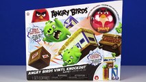 Unboxing The Angry Birds Vinyl Knockout Playset #angrybirds