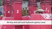 200 Ton J&R Lift-N-Lock Hydraulic Gantry Crane System For Sale 616-200-4308