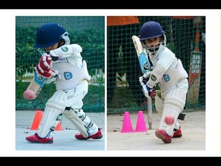 Скачать видео: Unbelievable just 3 years old Wonder boy playing cricket is better than Sachin Tendulkar and Virat kohli.