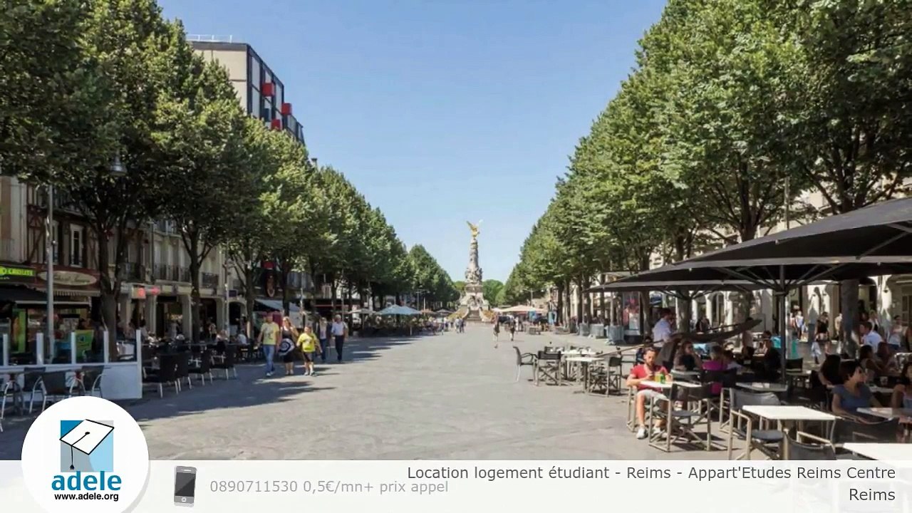 Location logement étudiant - Reims - Appart'Etudes Reims Centre