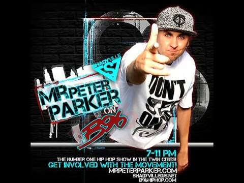 Crooked I Kinda Like a Big Deal Freestyle @ B96 Parker Vision with Mr Peter Parker, 10-08-2009