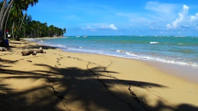 Playa de Las Terrenas provincia de Samana Republica Dominicana.