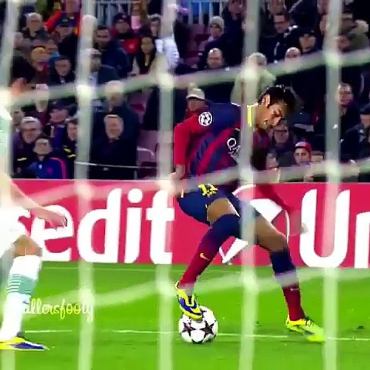 Neymar amazing skills vs. Celtic