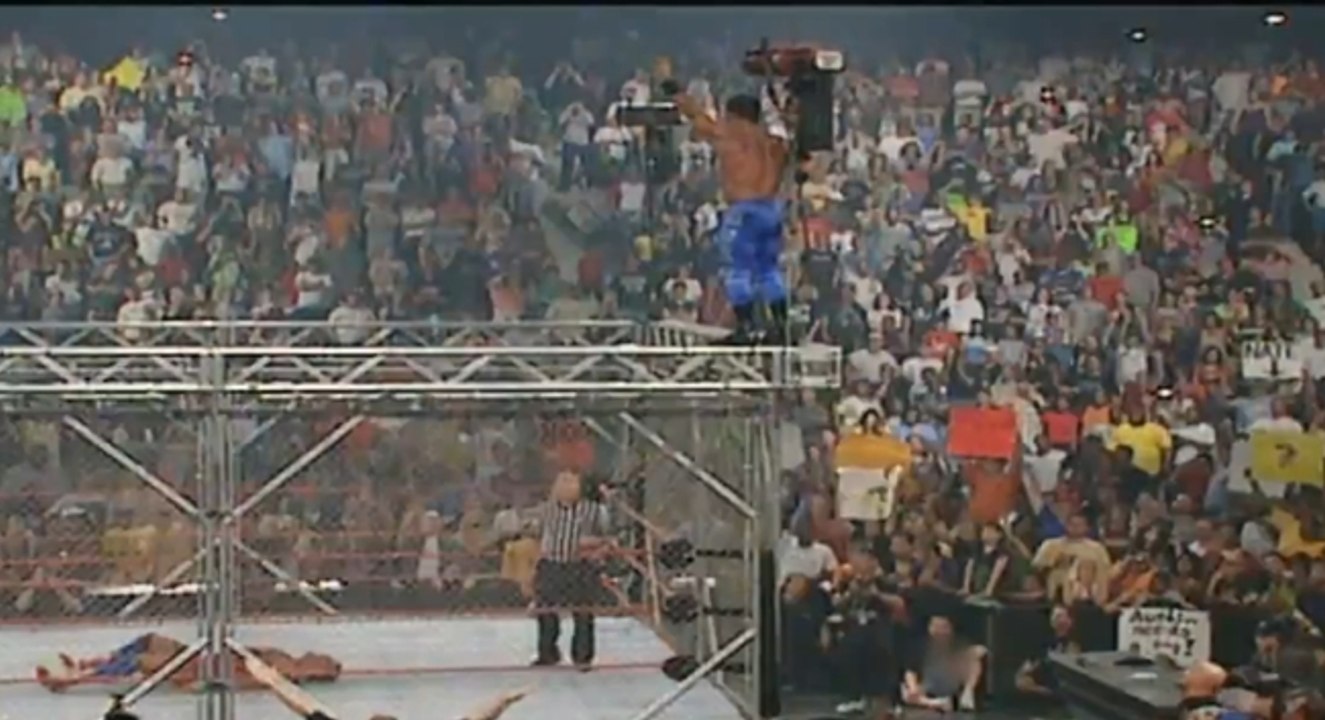 Chris Benoit vs. Kurt Angle Steel Cage Match:Raw 6-11-01