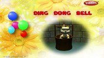 Ding Dong Bell | Nursery Rhymes With Lyrics | Nursery Poems | 3D Nursery Rhymes For Children
