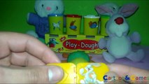 Play Doh Surprise Caterpillar Surprise Toys Bugs Bunny-Daffy Duck-Cute Dog Surprise Play Doh