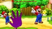 Super Mario 2d Finger Family | Nursery Rhymes | 2D Animation For Cartoon Kids Rhymes