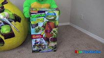 Giant Egg Surprise Opening Ninja Turtles Out of the Shadows Toys Kids Video