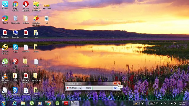 How to Record your desktop screen with audio by using VLC Media Player - 2016 May - Windows 7-8-10
