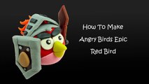 Play Doh Angry Birds Epic Red Bird - How To Make with Playdoh
