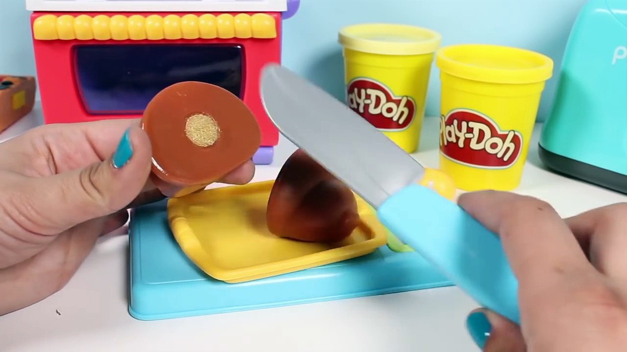 Play Doh Meal Makin Kitchen Playset Play Dough Mini Kitchen Chef Cocinita de Juguete Toy Videos