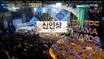 [Vietsub]161230 Nam Joo Hyuk nhận giải ở MBC Drama Awards