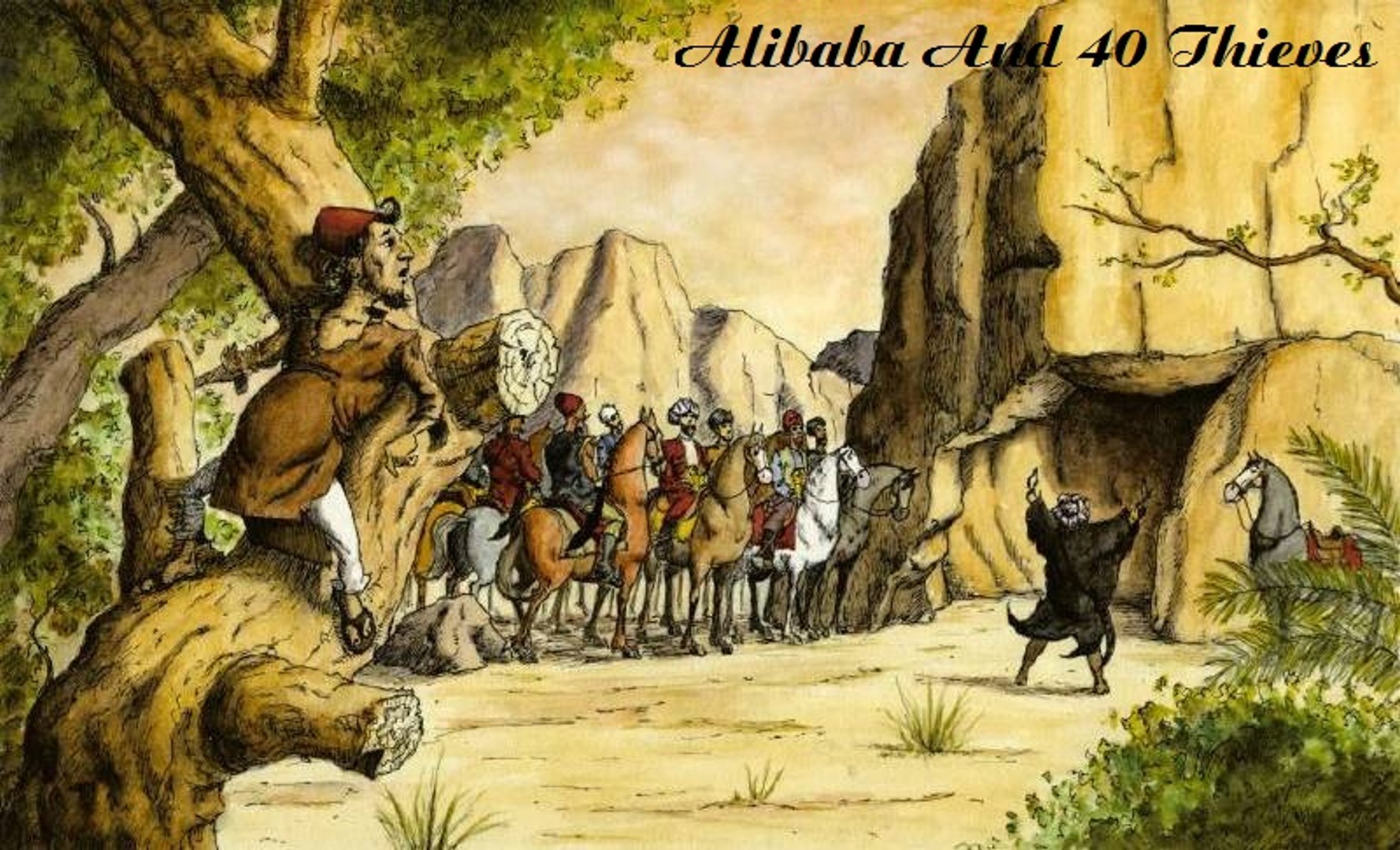 Learn English Through Story | AliBaba and the Forty Thieves (Level 1) -  video Dailymotion