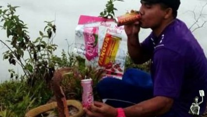 Heartbroken man marries PET SNAKE he believes is his dead girlfriend reincarnated