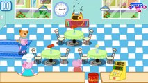 Hippo Peppa Cafe Shop Part 2 | Peppa Kids Mini Games | Peppa Android Games