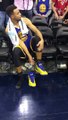 Man Tries to Steal Signed Steph Curry Shoes fro