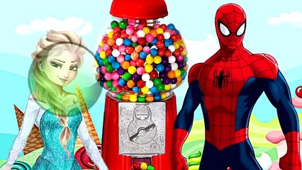Frozen Elsa Loses her Legs - Spiderman and more Superheroes Funny Pranks