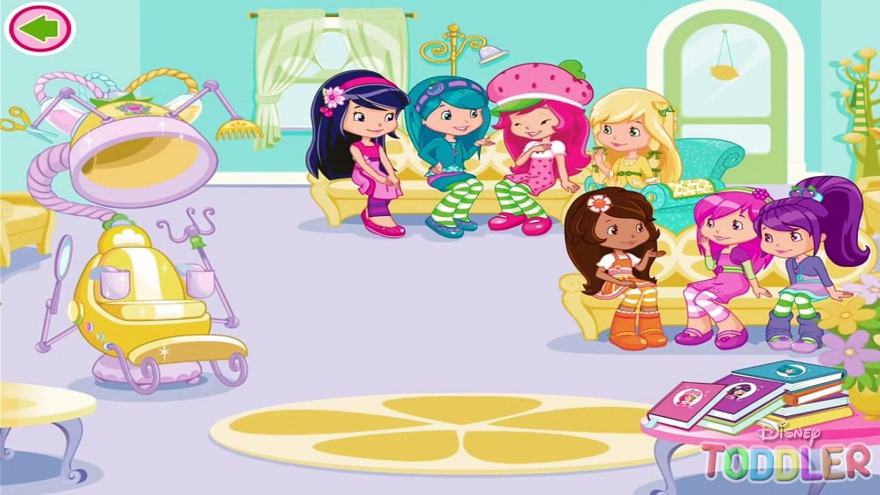 ☆ Strawberry Shortcake Berry Beauty Salon Cherry Jam Makeover Game For Toddler