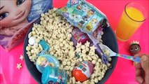 Disney Frozen Elsa Cereal Toy Surprises! Kinder, Fashems, Finding Dory, MLP Kids Egg Surprise